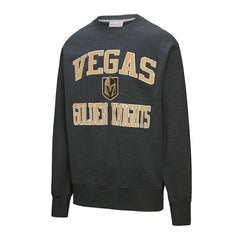 Vegas Golden Knights Mitchell & Ness Playoff Win Fleece Pullover Sweatshirt - Black Sweatshirts