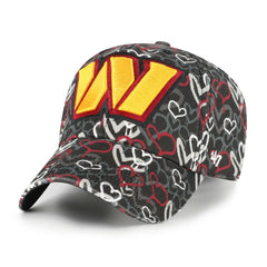 Washington Commanders '47 Girls Preschool Mural Clean Up Adjustable Hat - Black outlet