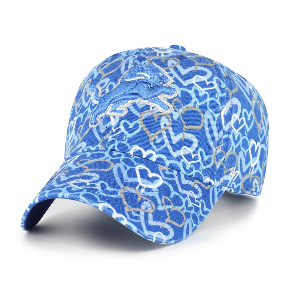 Detroit Lions '47 Girls Preschool Mural Clean Up Adjustable Hat - Blue online