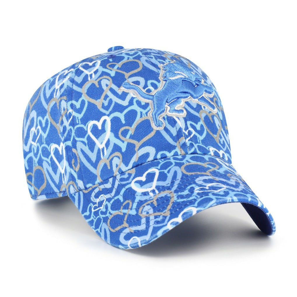 Detroit Lions '47 Girls Preschool Mural Clean Up Adjustable Hat - Blue online