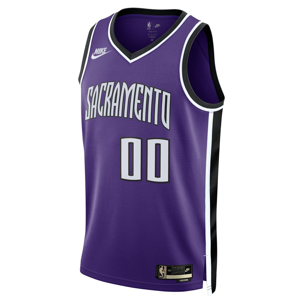 Sacramento Kings Unisex Adult Swingman Custom Jersey - Classic Edition - Purple discount
