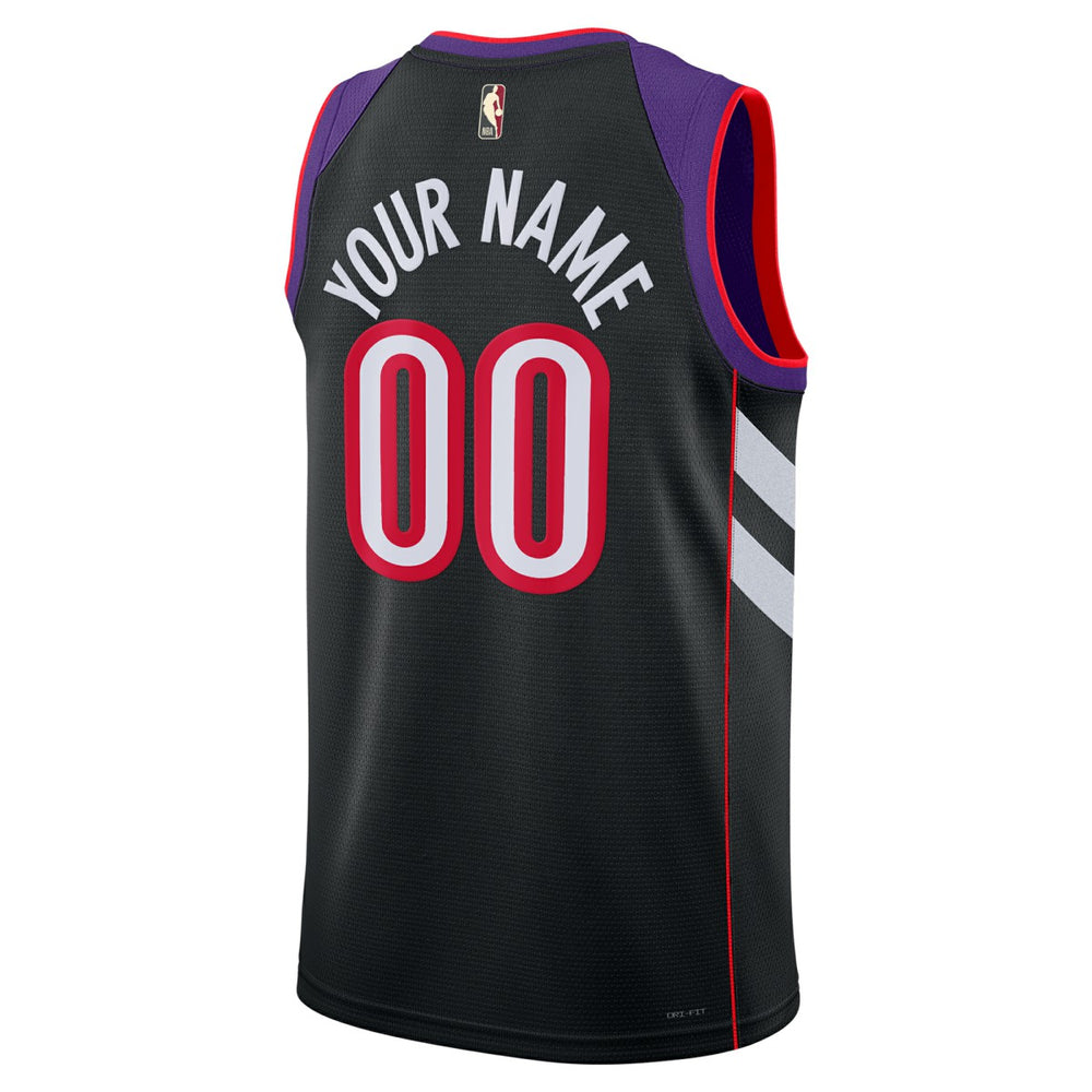 Toronto Raptors Unisex Adult Swingman Custom Jersey - Classic Edition - Purple outlet