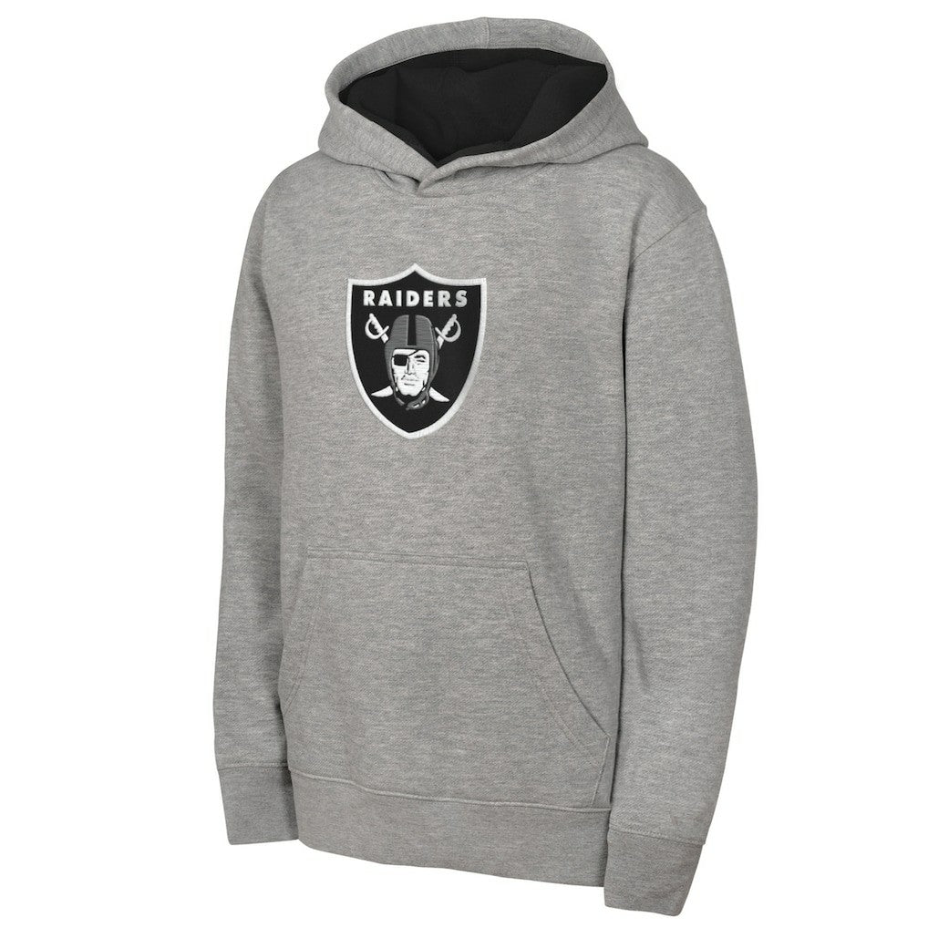 Las Vegas Raiders Outerstuff Youth Prime Hoodie - Gray outlet