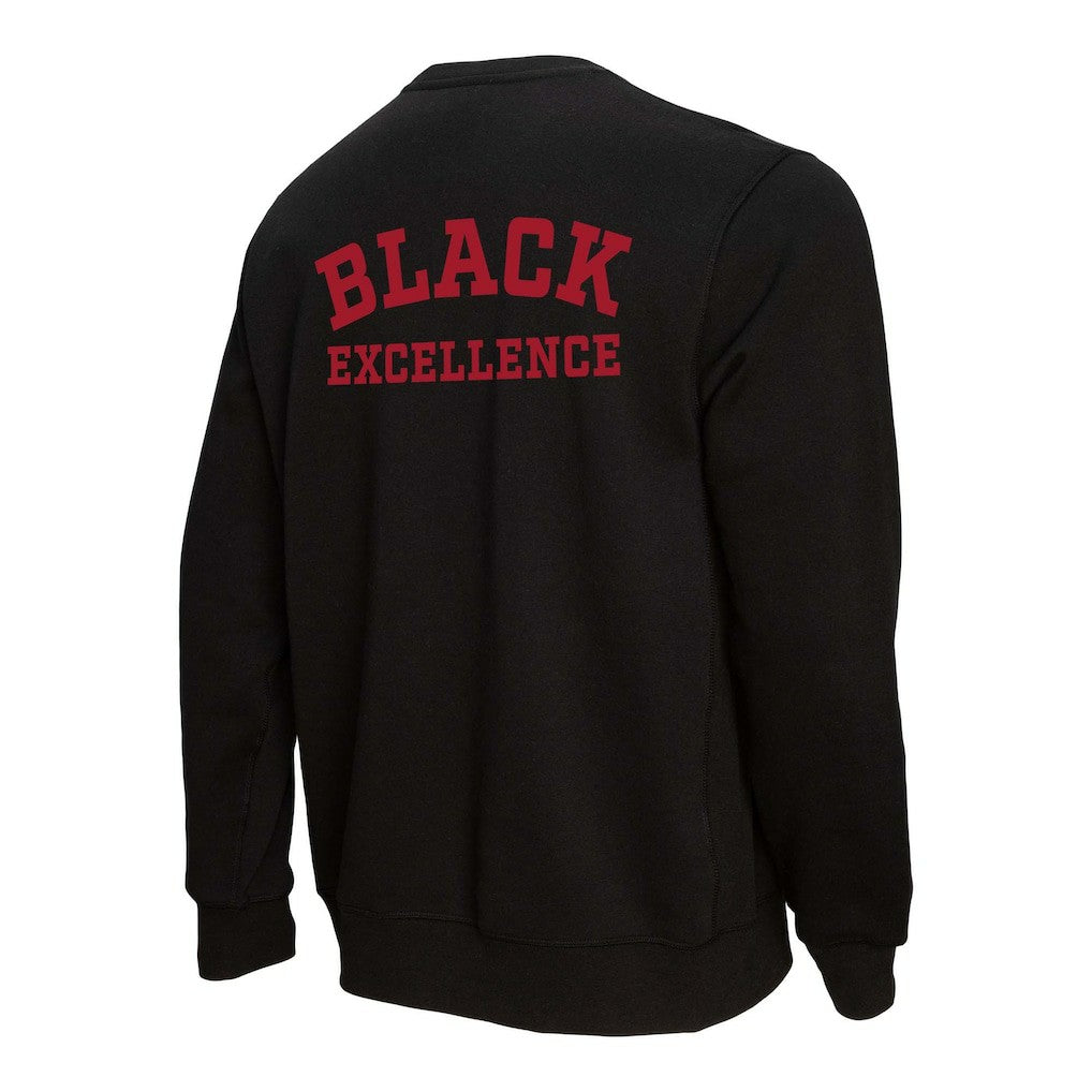 San Francisco 49ers Unisex Black Excellence Collection Icon Pullover Sweatshirt - Black for sale