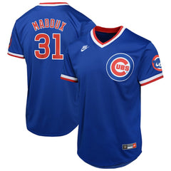 Greg Maddux Chicago Cubs Youth Cooperstown Collection Limited Jersey Royal