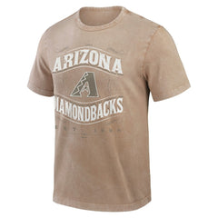 Arizona Diamondbacks Darius Rucker Collection Sun Faded T-Shirt Tan