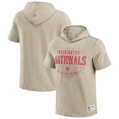 Washington Nationals Darius Rucker Collection Distressed Hoodie T-Shirt Tan