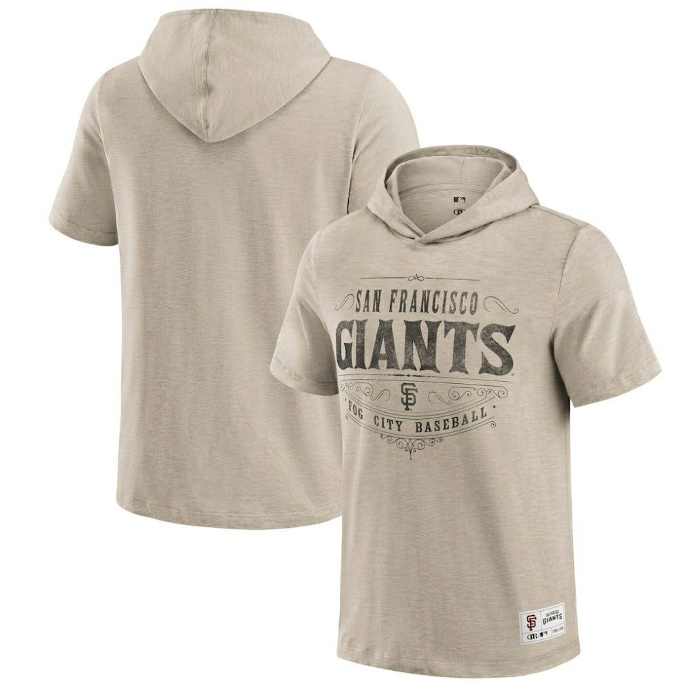 San Francisco Giants Darius Rucker Collection Hooded T-Shirt Tan
