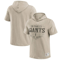 San Francisco Giants Darius Rucker Collection Hooded T-Shirt Tan