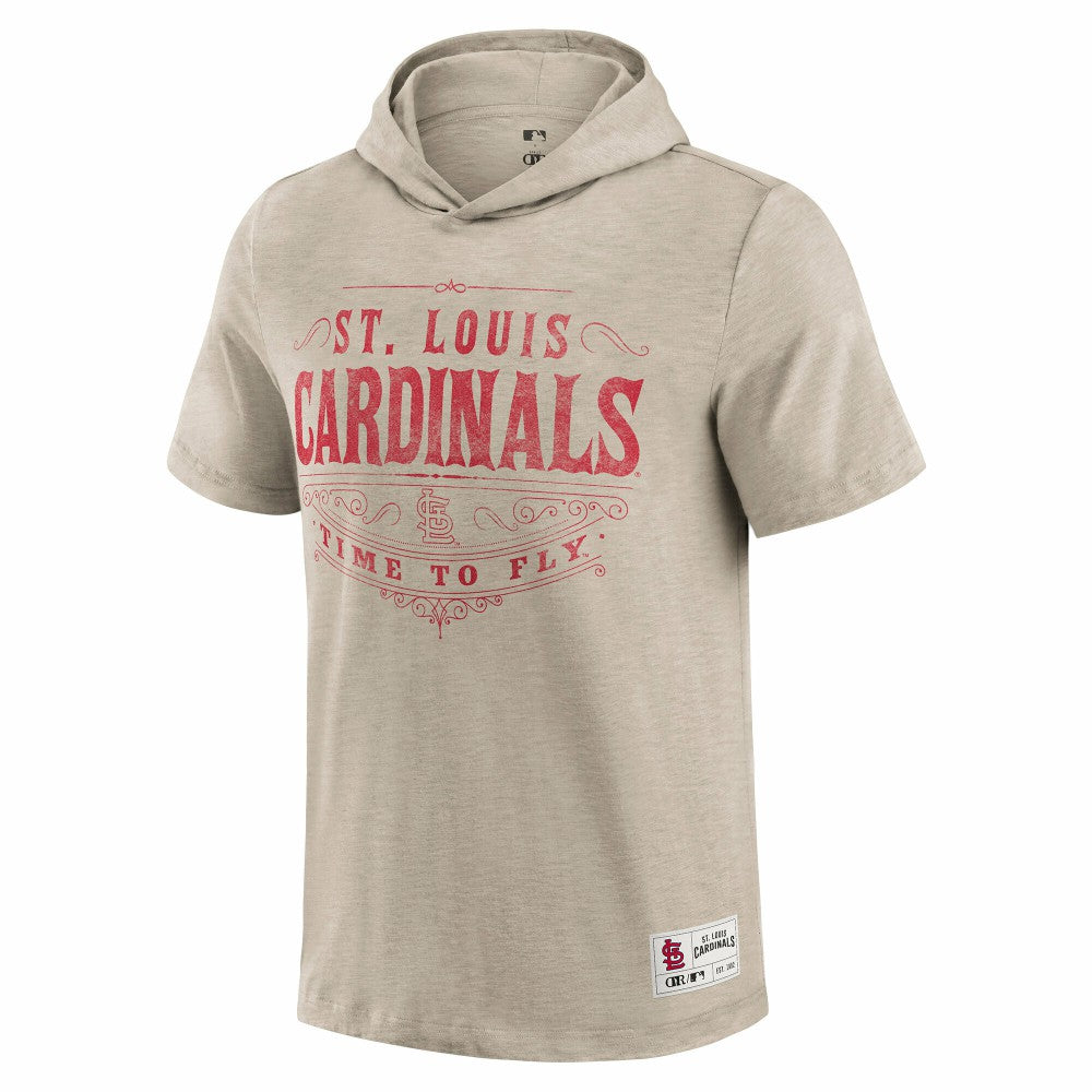 St. Louis Cardinals Darius Rucker Collection Hooded T-Shirt Tan