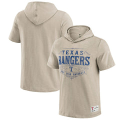 Texas Rangers Darius Rucker Collection Hooded T-Shirt Tan