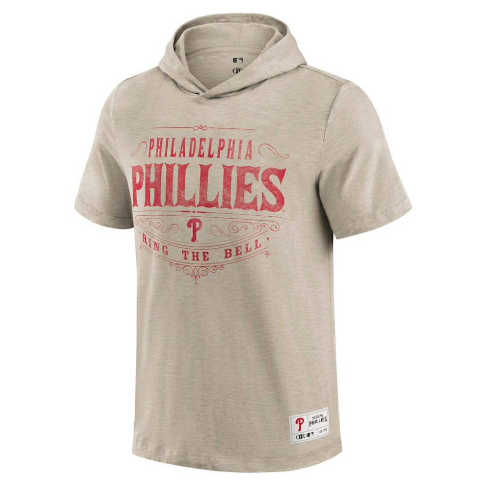 Philadelphia Phillies Darius Rucker Collection Hooded T-Shirt Tan