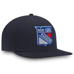 New York Rangers Fanatics Core Fitted Hat - Navy Hats