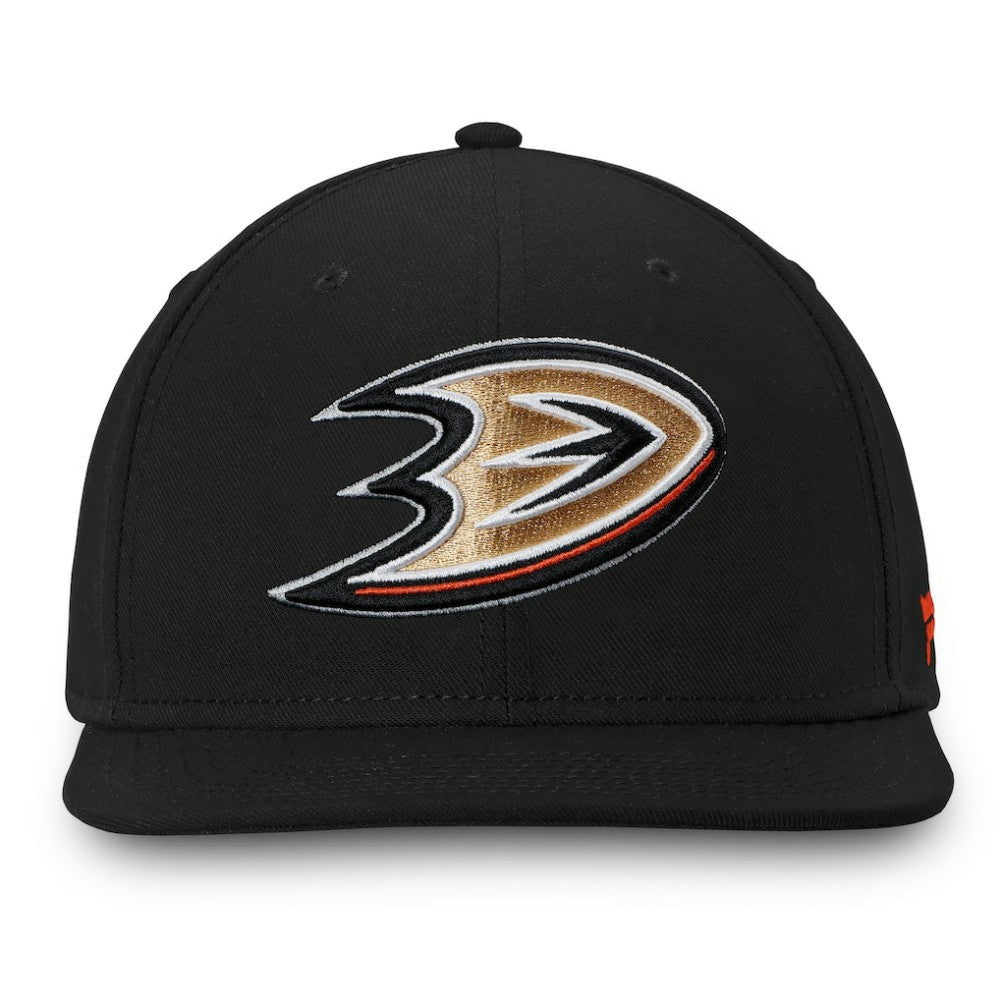 Anaheim Ducks Fanatics Core Fitted Hat - Black Hats