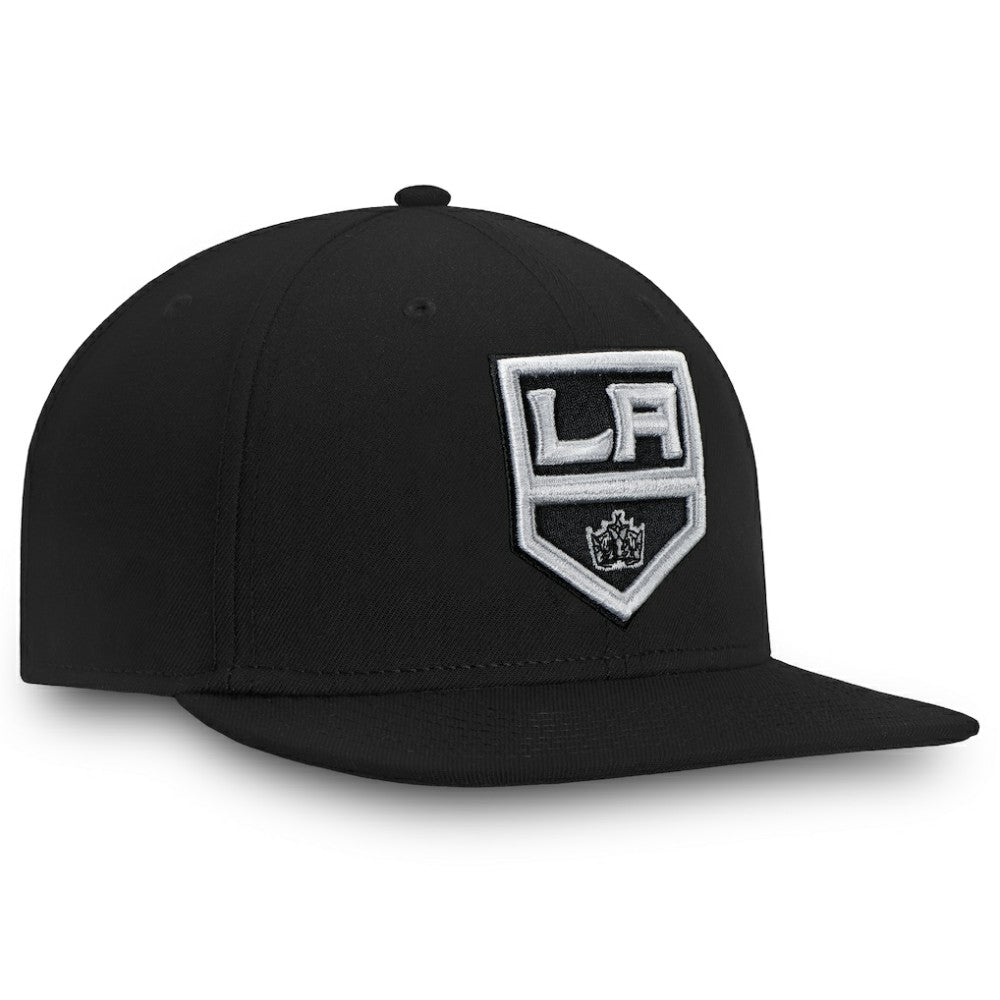 Los Angeles Kings Fanatics Core Fitted Hat - Black Hats