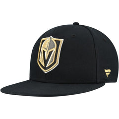 Vegas Golden Knights Fanatics Core Fitted Hat - Black Hats