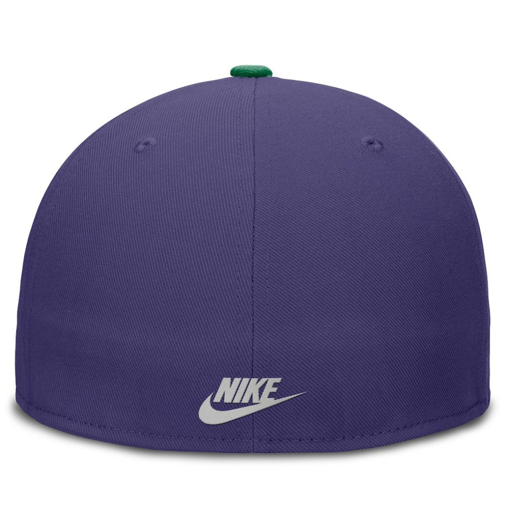 Tampa Bay Rays  True Primetime Two-Tone Performance Fitted Hat Purple/Green