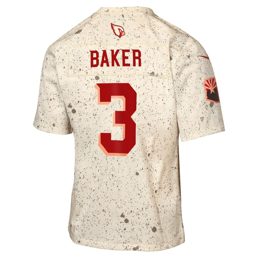 Budda Baker Arizona Cardinals Youth 2025 Rivalries Collection Game Jersey - Natural outlet