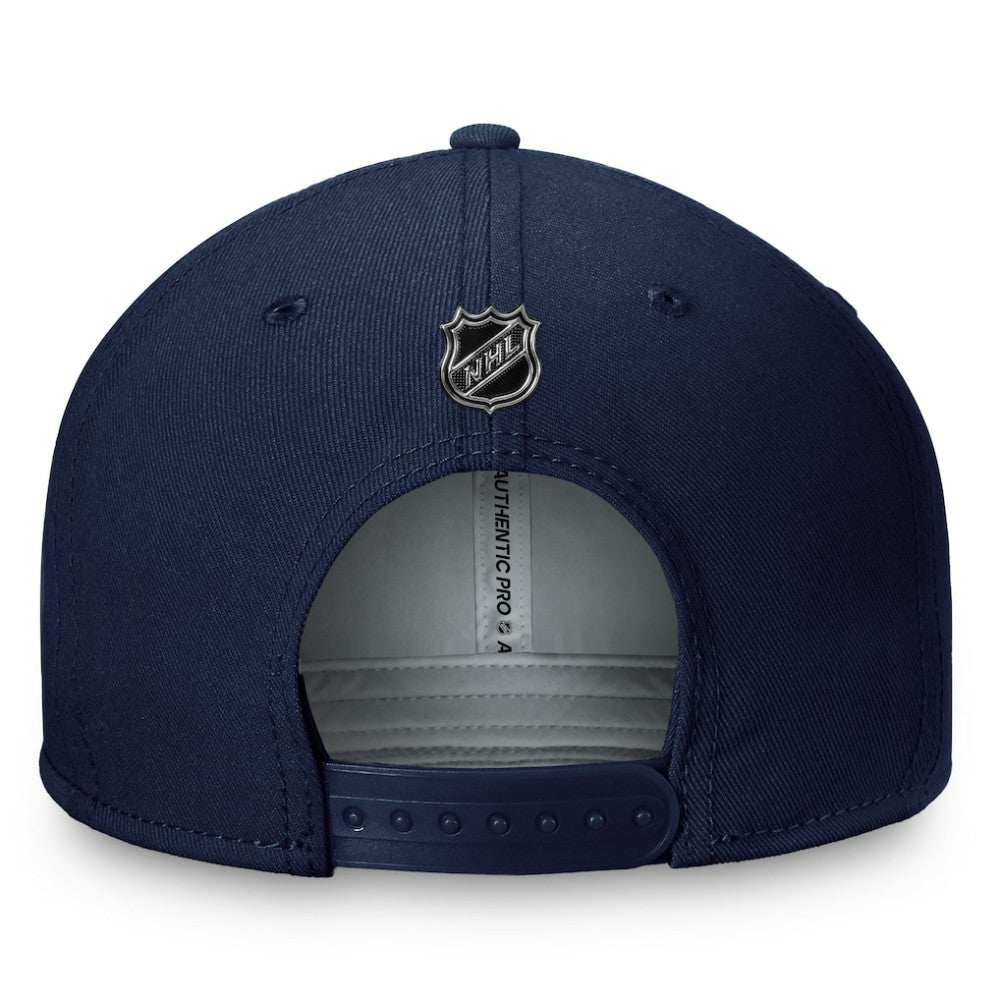 St. Louis Blues Fanatics Authentic Pro Training Camp Snapback Hat - Navy Hats