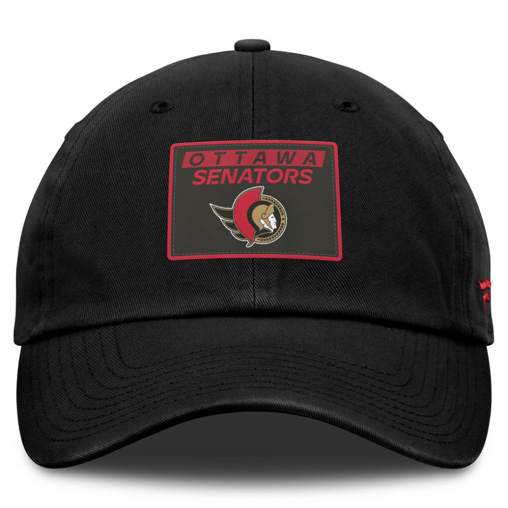 Ottawa Senators Fanatics Authentic Pro Prime Adjustable Hat - Black Hats
