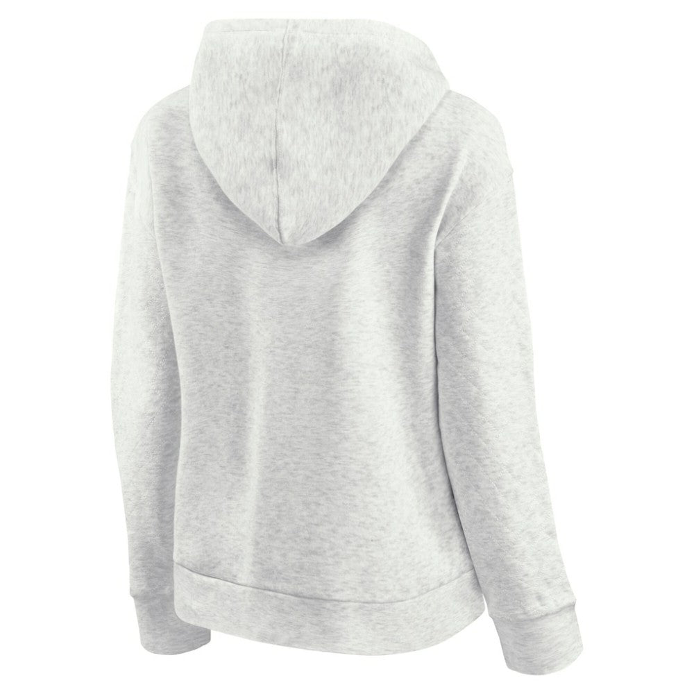 Ottawa Senators Fanatics Women's True Classics Quilted Pullover Hoodie - Oatmeal Hoodies
