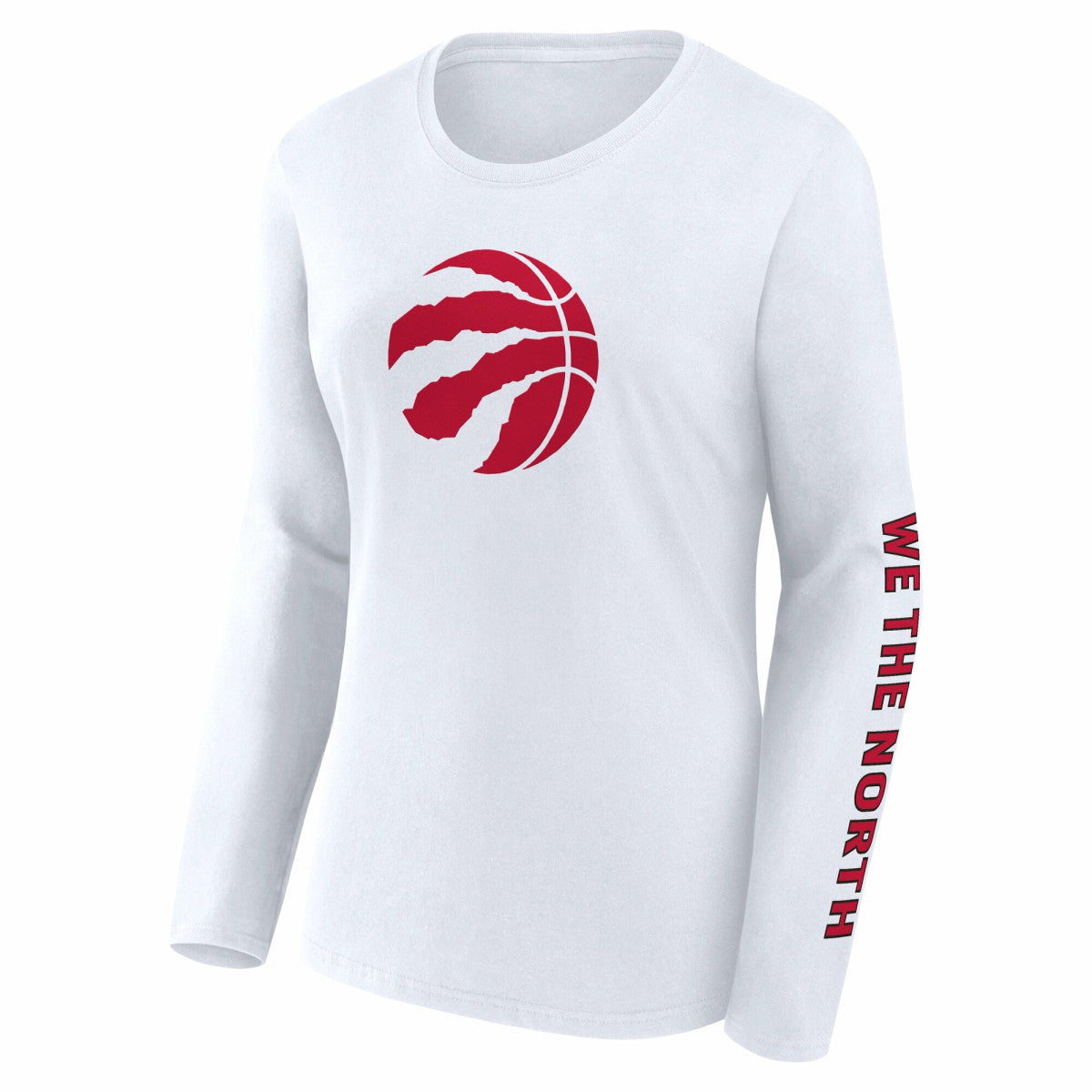 Toronto Raptors Women's Long Sleeve T-Shirt - White for sale