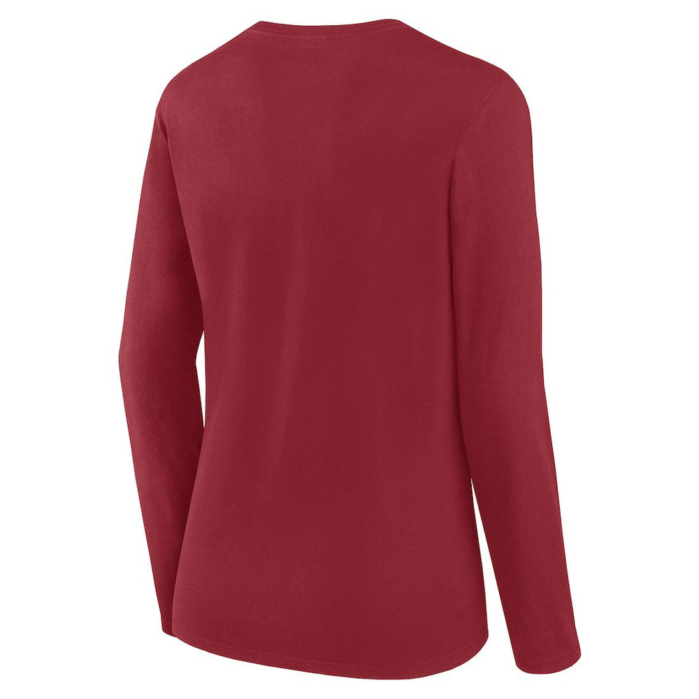 Arizona Cardinals Women's Cheerleader Long Sleeve T-Shirt - Cardinal for sale