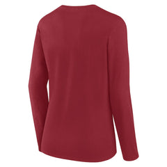 Arizona Cardinals Women's Cheerleader Long Sleeve T-Shirt - Cardinal for sale