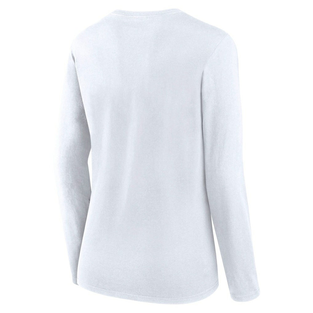Pittsburgh Steelers Women's Long Sleeve T-Shirt - White discount
