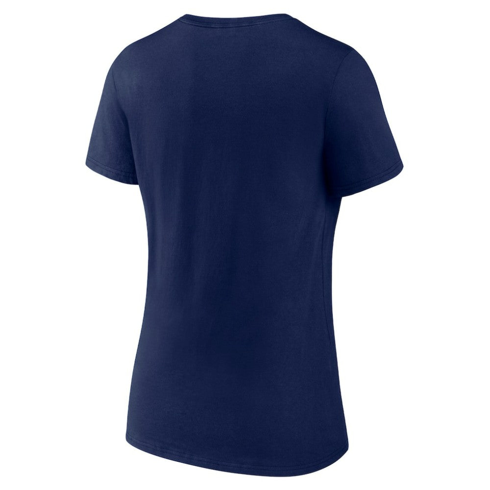 Montreal Canadiens Fanatics Women's V-Neck T-Shirt - Navy T-shirts
