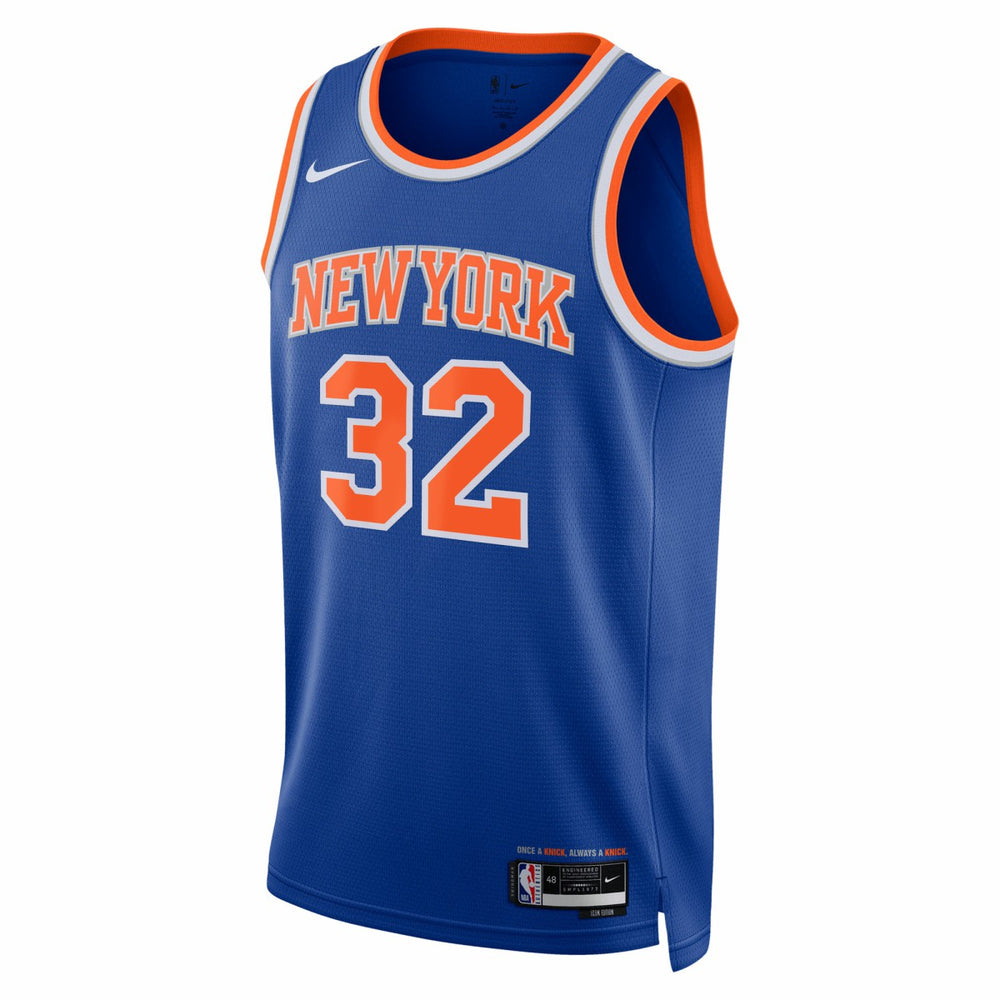 Karl-Anthony Towns New York Knicks Unisex Swingman Jersey - Blue - Icon Edition sale