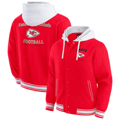 Kansas City Chiefs Darius Rucker Collection Full-Snap Hoodie Jacket - Red sale