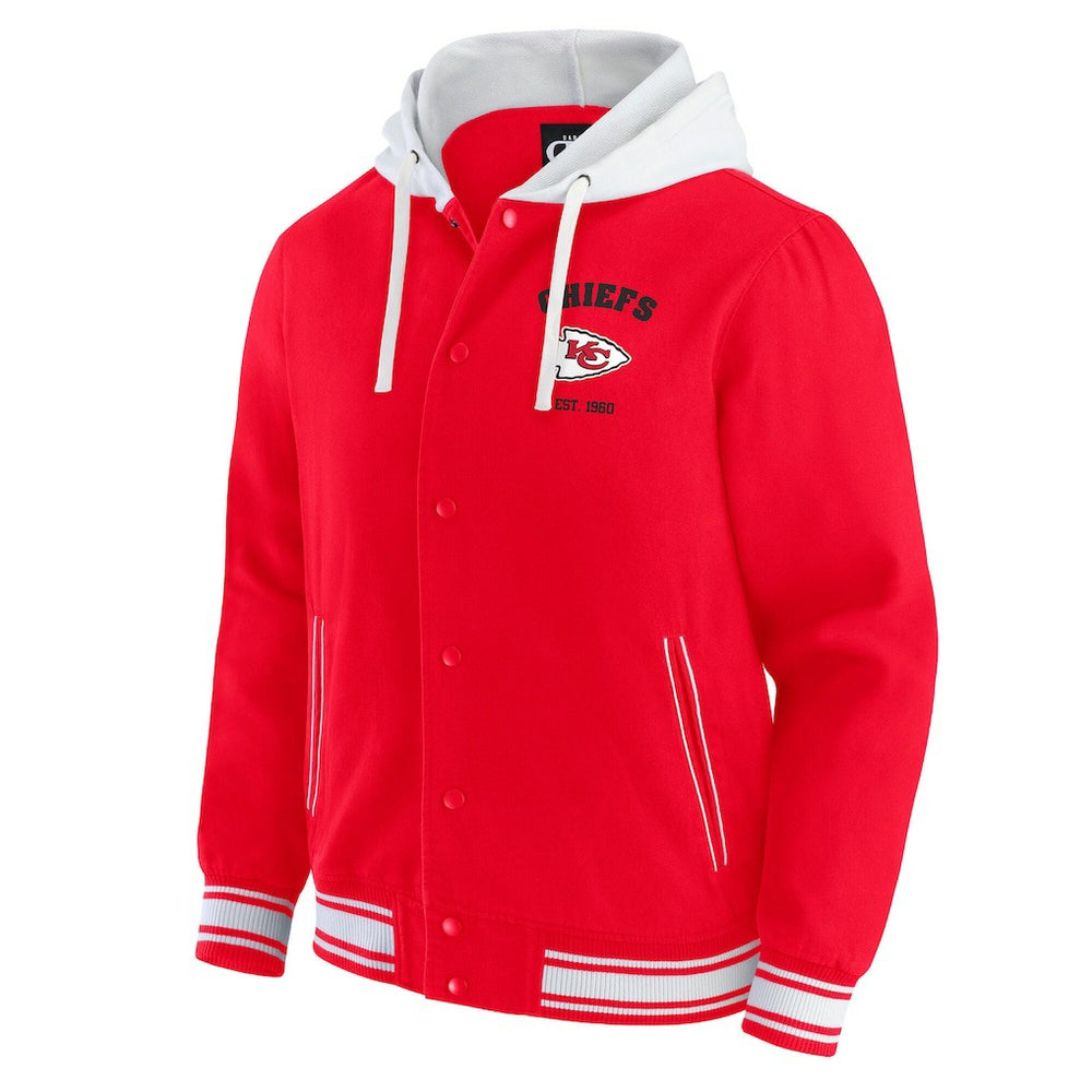 Kansas City Chiefs Darius Rucker Collection Full-Snap Hoodie Jacket - Red sale