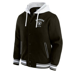 Las Vegas Raiders Darius Rucker Collection Full-Snap Hoodie Jacket - Black discount