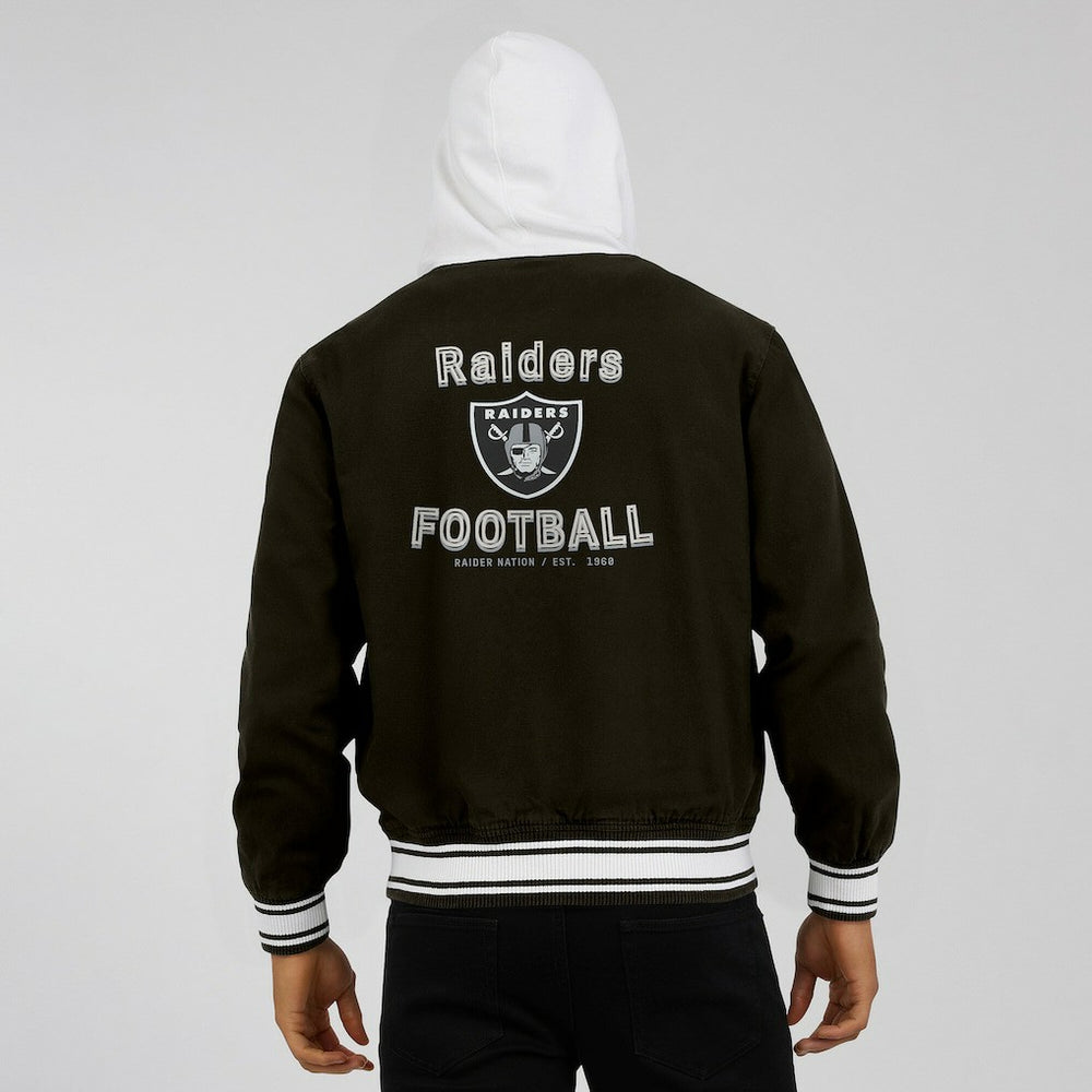 Las Vegas Raiders Darius Rucker Collection Full-Snap Hoodie Jacket - Black discount