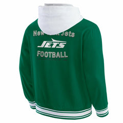 New York Jets Darius Rucker Collection Full-Snap Hoodie Jacket - Green outlet