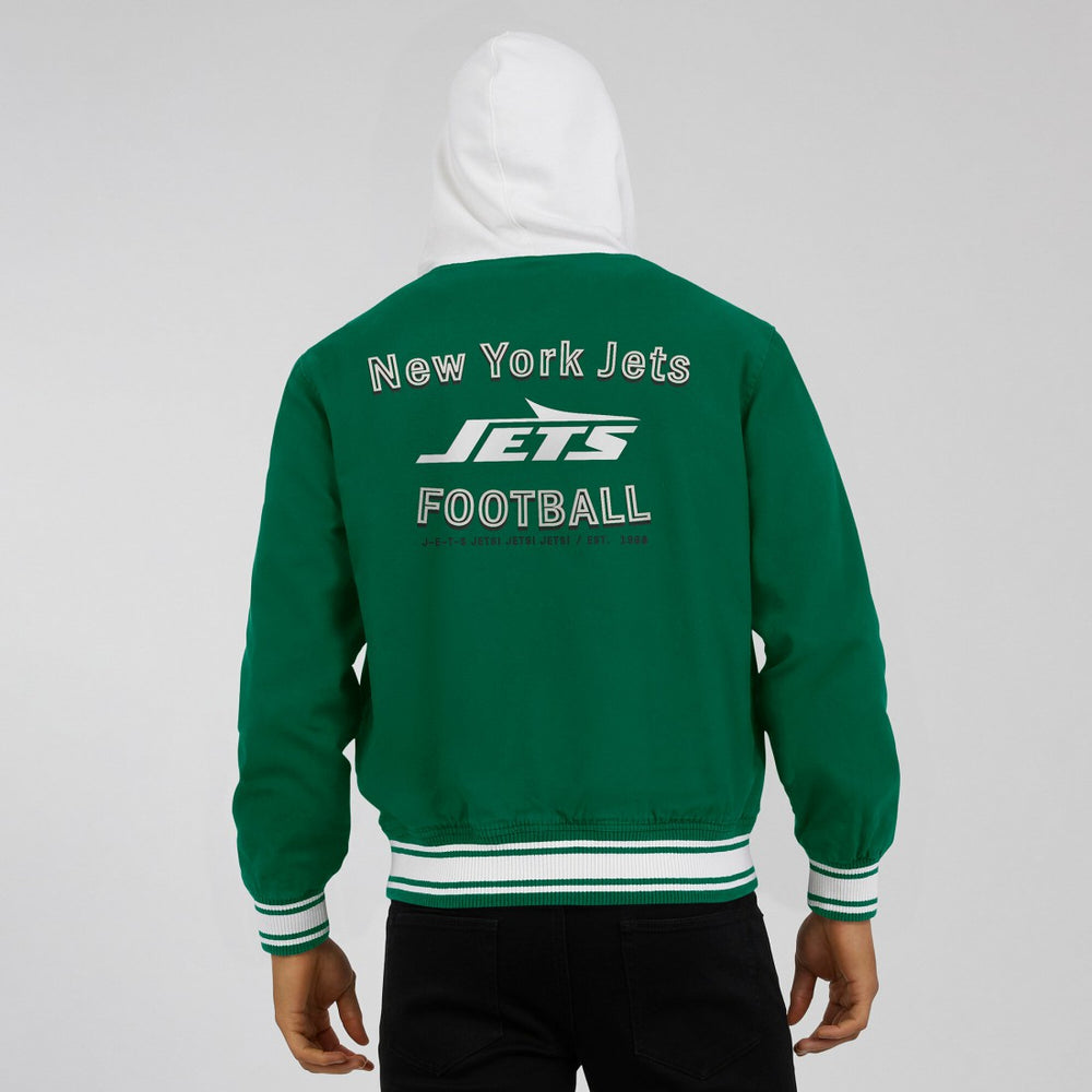 New York Jets Darius Rucker Collection Full-Snap Hoodie Jacket - Green outlet