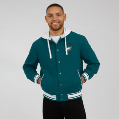 Philadelphia Eagles Darius Rucker Collection Full-Snap Hoodie Jacket - Midnight Green on sale