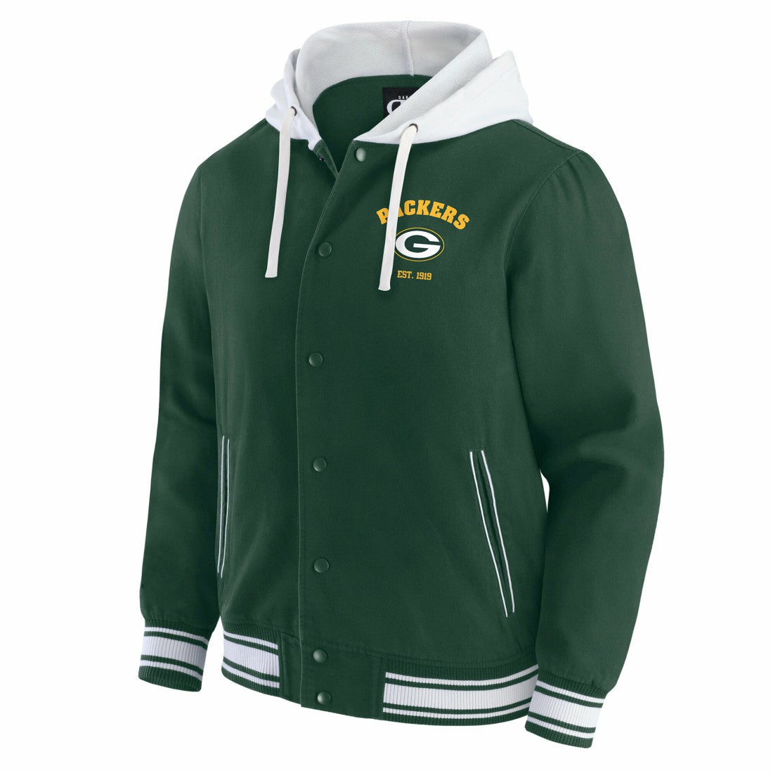 Green Bay Packers Darius Rucker Collection Full-Snap Hoodie Jacket - Green discount