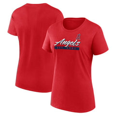 Los Angeles Angels Women's Risk T-Shirt Red