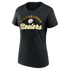Pittsburgh Steelers Women's Primary Component T-Shirt - Black sale