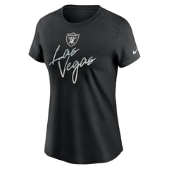 Las Vegas Raiders Women's Team City Roll T-Shirt - Black online