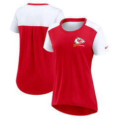 Kansas City Chiefs Women's Preferred Yoga Inspired Fashion Top - Red outlet