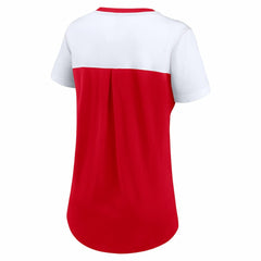 Kansas City Chiefs Women's Preferred Yoga Inspired Fashion Top - Red outlet