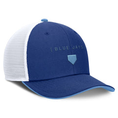 Toronto Blue Jays Rise Diamond Plate Performance Trucker Flex Hat Royal