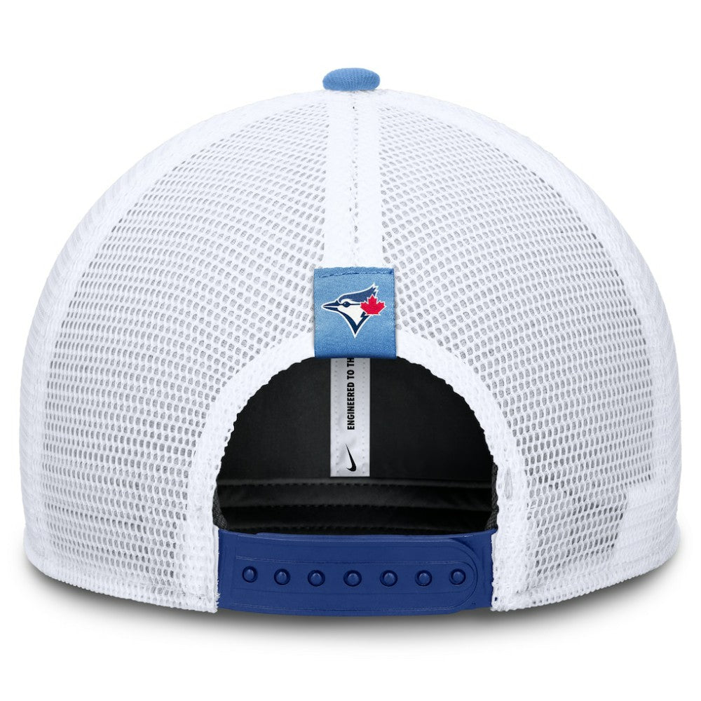 Toronto Blue Jays Rise Diamond Plate Performance Trucker Flex Hat Royal