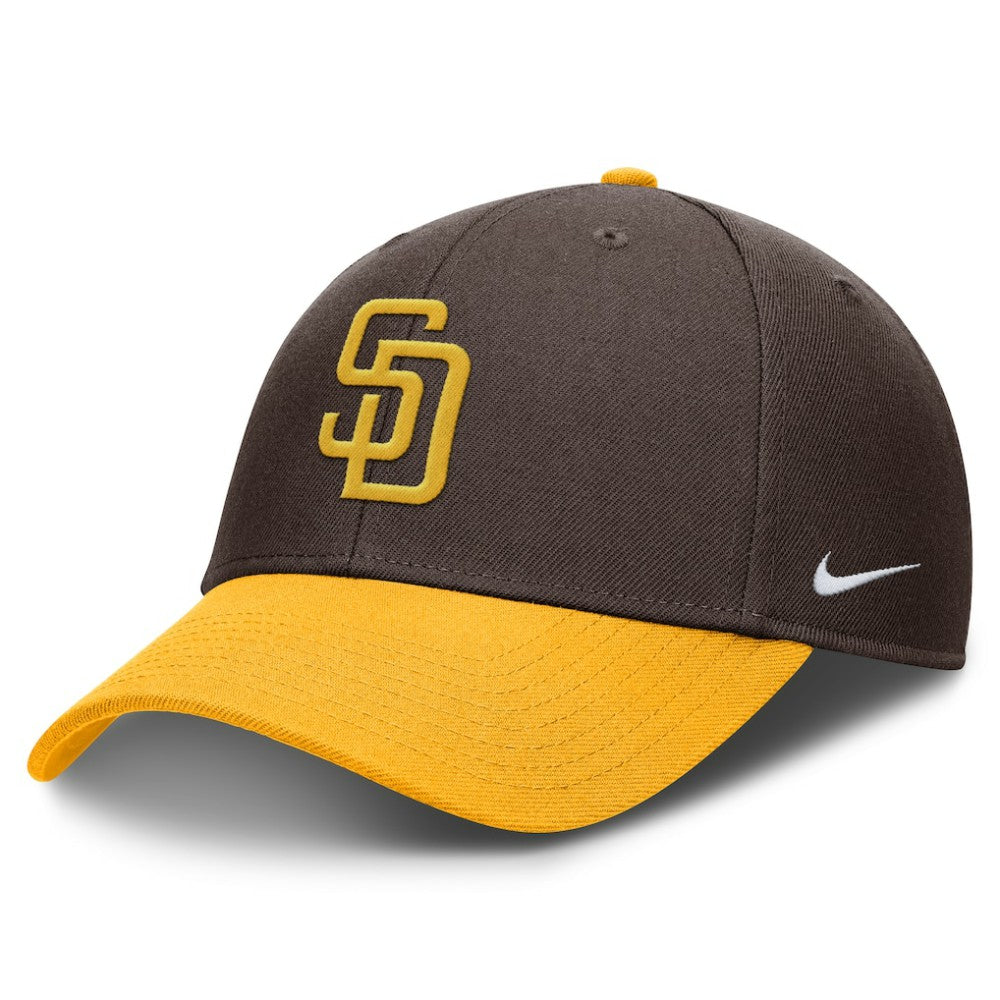 San Diego Padres Club Performance Adjustable Hat Brown
