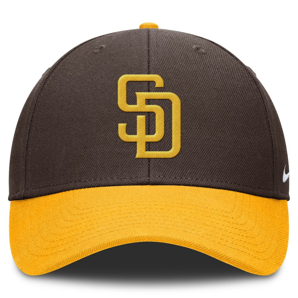 San Diego Padres Club Performance Adjustable Hat Brown
