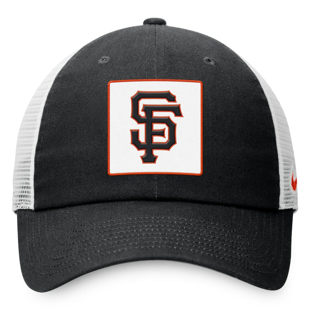 San Francisco Giants Rise Adjustable Trucker Hat Black