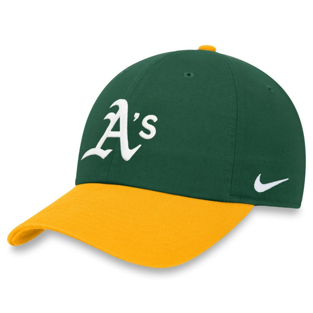 Athletics Club Adjustable Hat Green/Gold